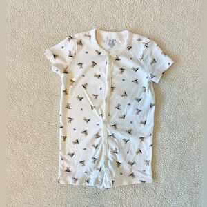 Ralph Lauren Polo Bear Cotton Shortall, Size 9M